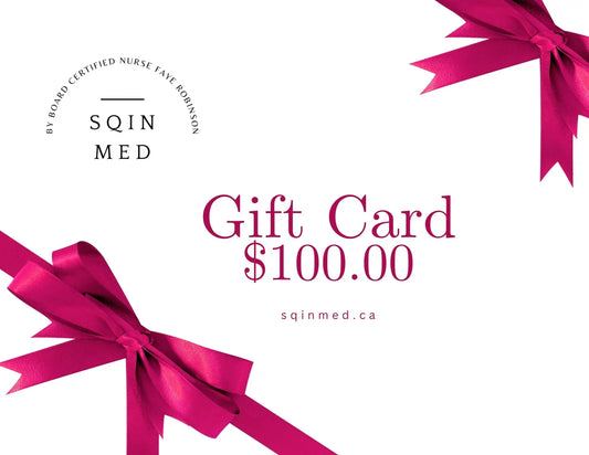NEW Sqin Med E-Gift Cards sqin med