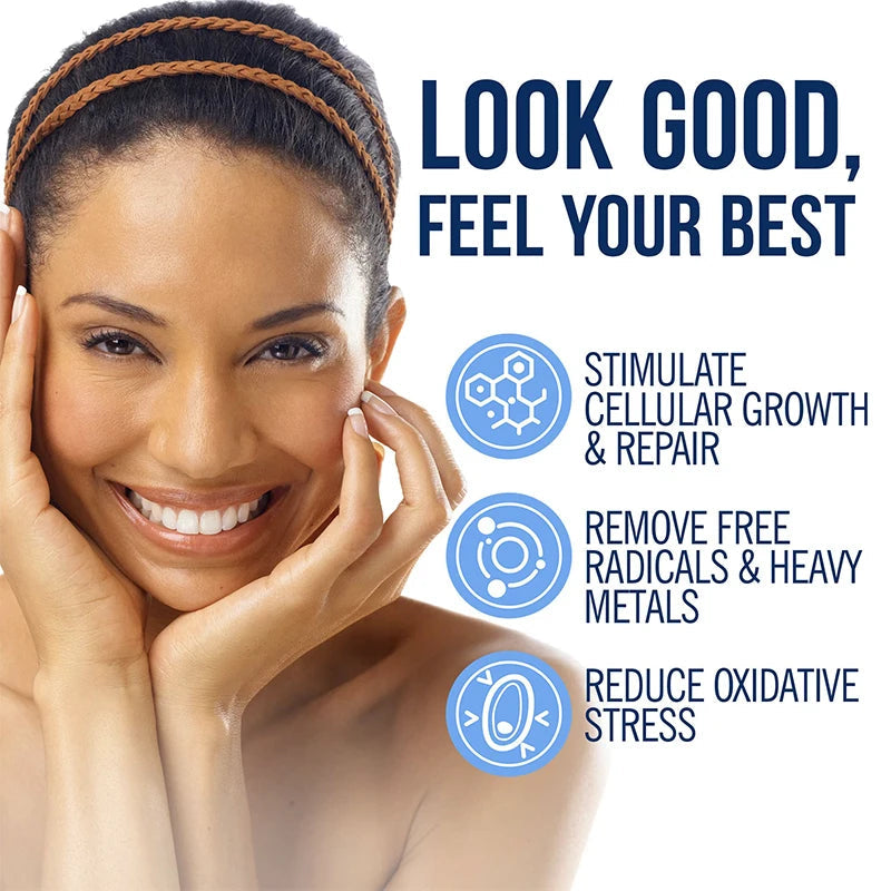 NAC glutathione supplement, milk thistle extract, and vitamin C to support immune function and respiratory health Sqin Med by Nurse Faye