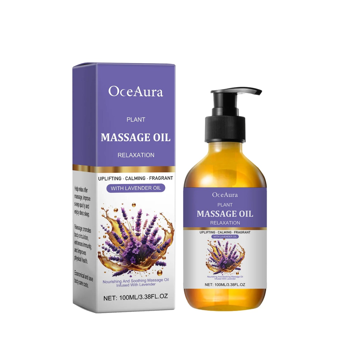 Lavender Relaxing Massage Oil