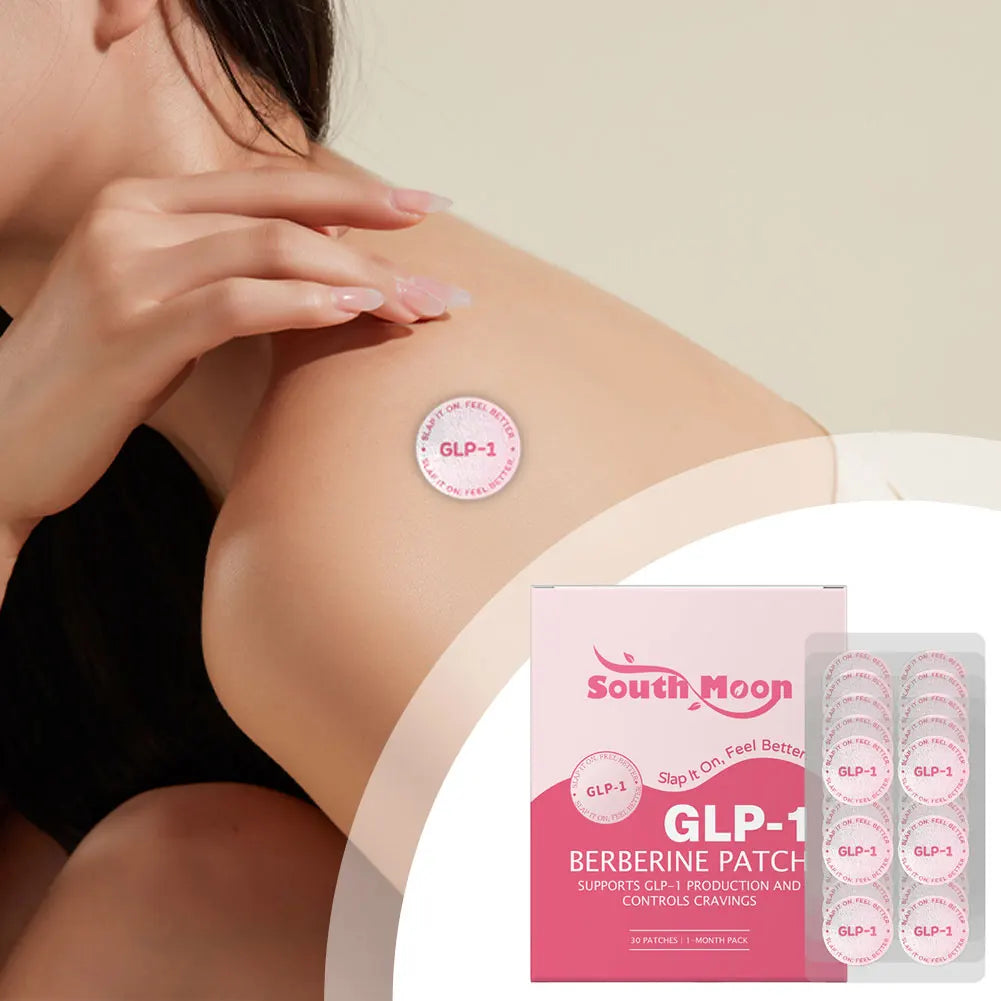 GLP-1 Patches - Berberine Patch Supports & Controls Cravings Sqin Med by Nurse Faye