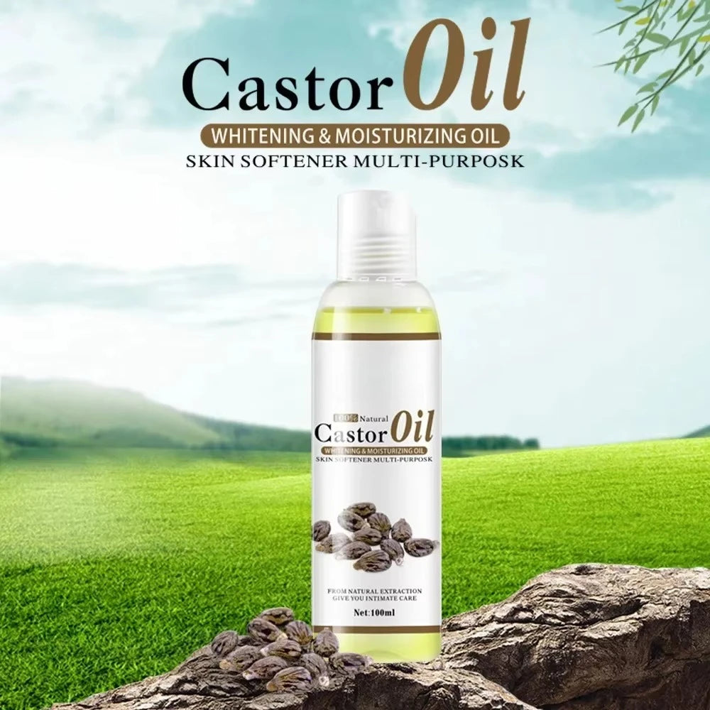 EWG Verified Organic Body Oil - Castor Oil with Vitamin C infused Sqin Med by Nurse Faye