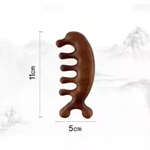 Wide Tooth Wooden Scalp Massage Tool Sqin Med by Nurse Faye
