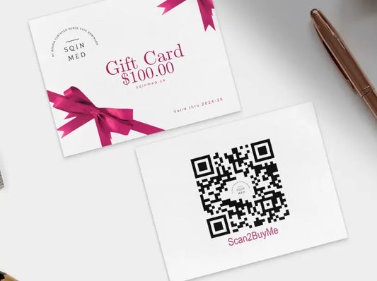 NEW Sqin Med E-Gift Cards sqin med