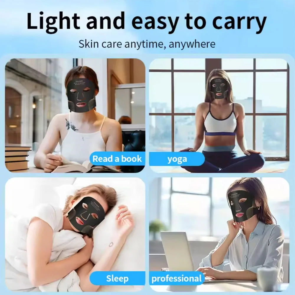 Red Light therapy Mask 460nm 660nm 850nm Sqin Med & Wellness Clinic Niagara