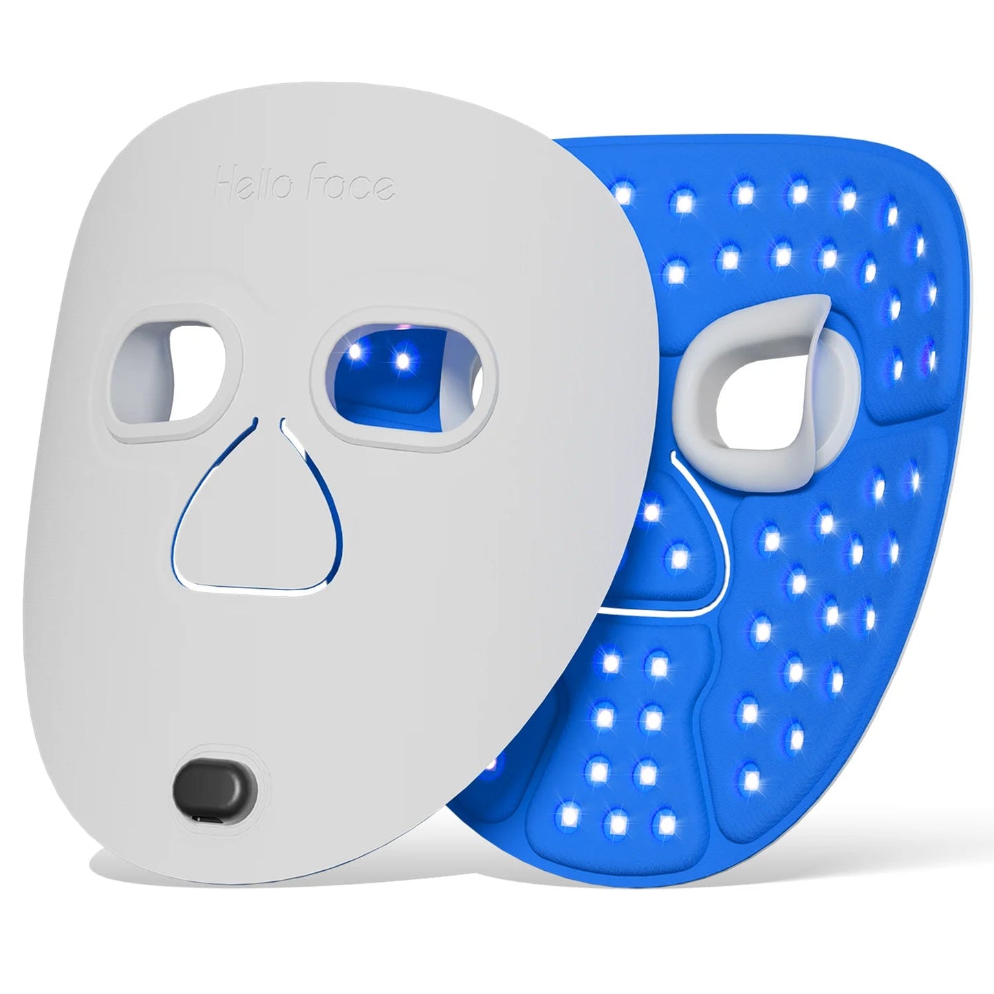 Ultra-light Red Light Therapy Photon Mask Hello Face with M500S LED Near-Infrared Light Sqin Med by Nurse Faye