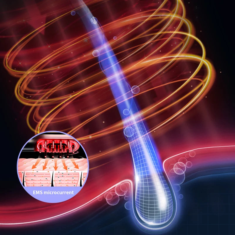 LED Red Light Therapy Hair Comb Sqin Med by Nurse Faye