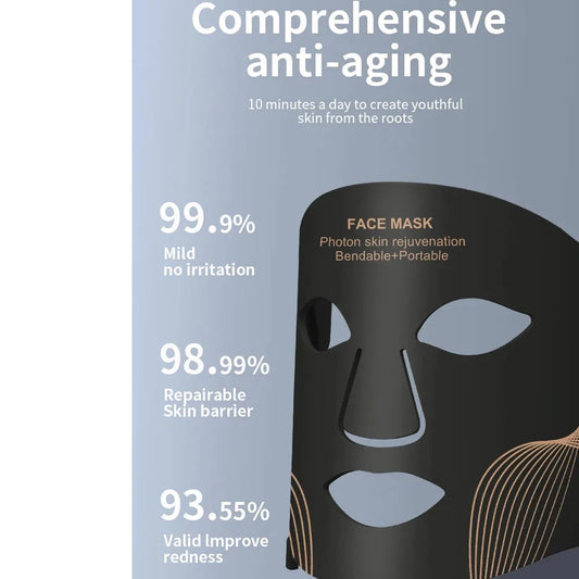 Red Light therapy Mask 460nm 660nm 850nm Sqin Med & Wellness Clinic Niagara