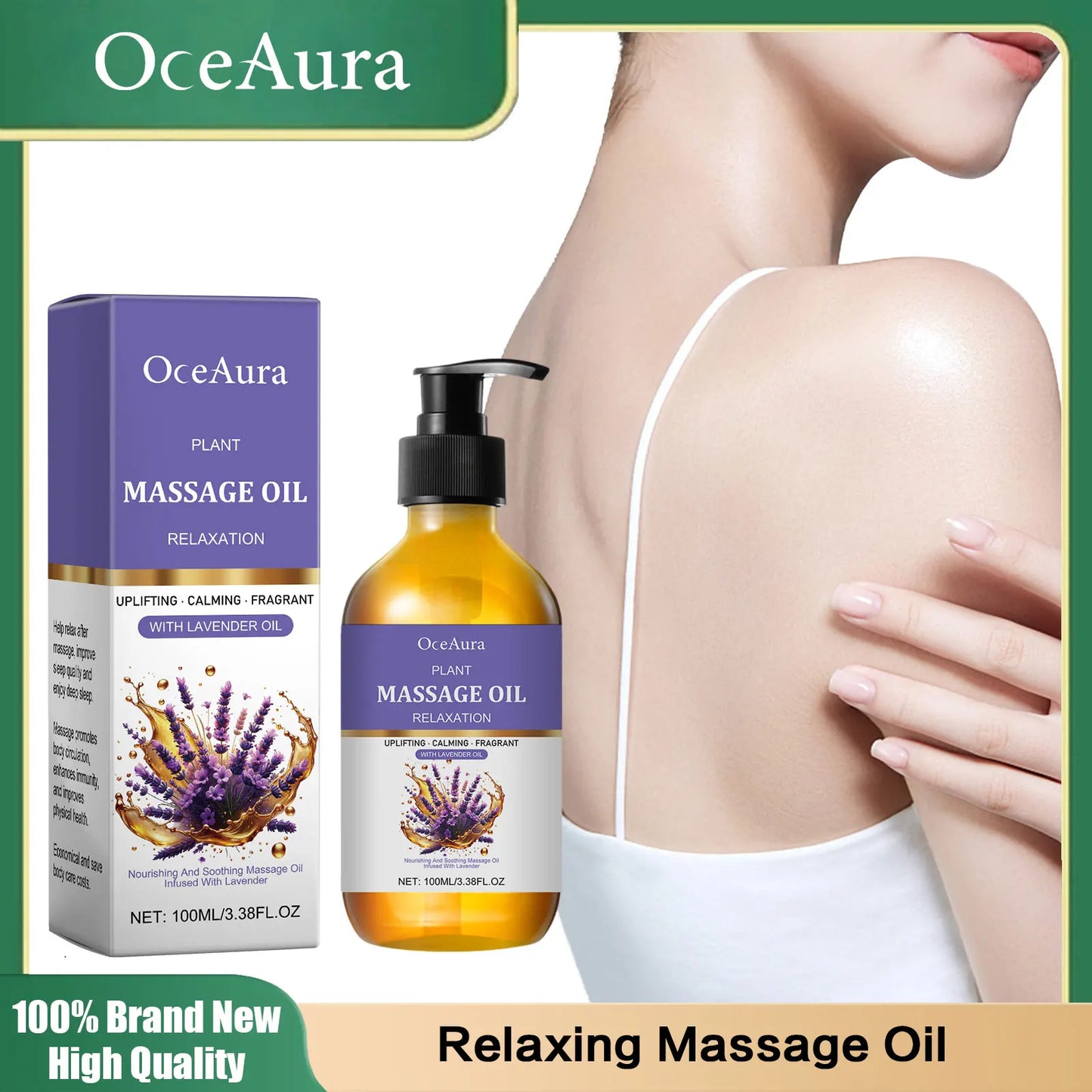 Lavender Relaxing Massage Oil