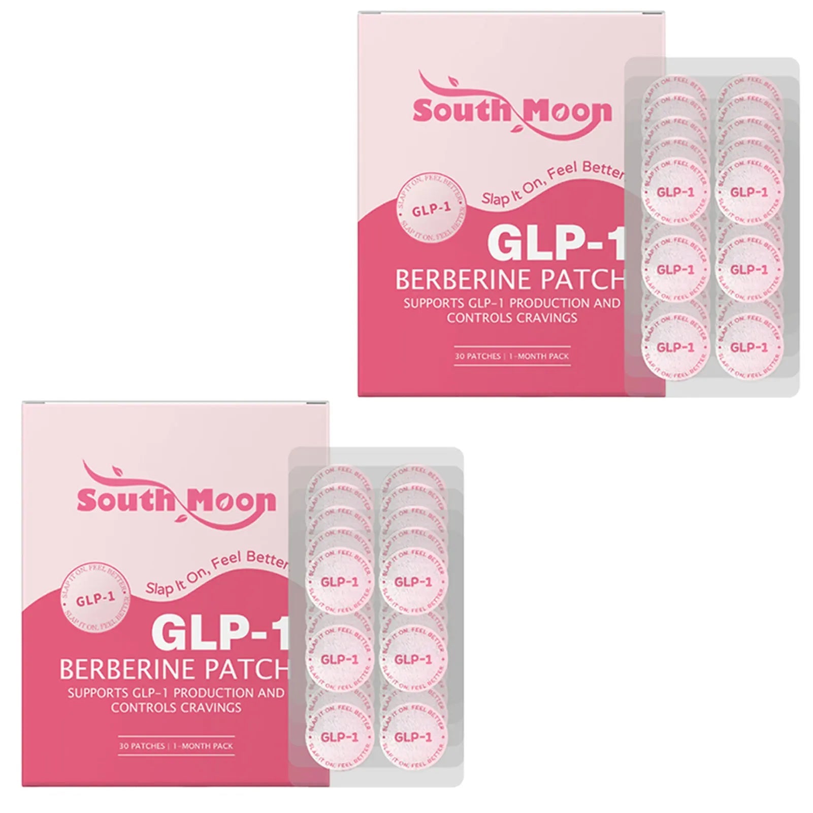 GLP-1 Patches - Berberine Patch Supports & Controls Cravings Sqin Med by Nurse Faye