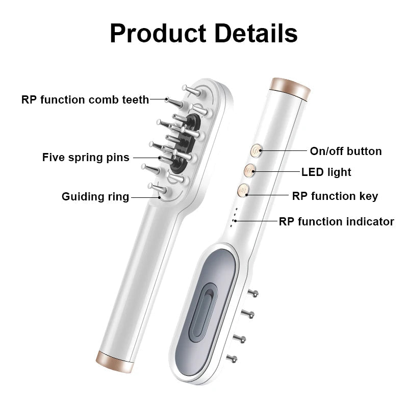 LED Red Light Therapy Hair Comb Sqin Med by Nurse Faye