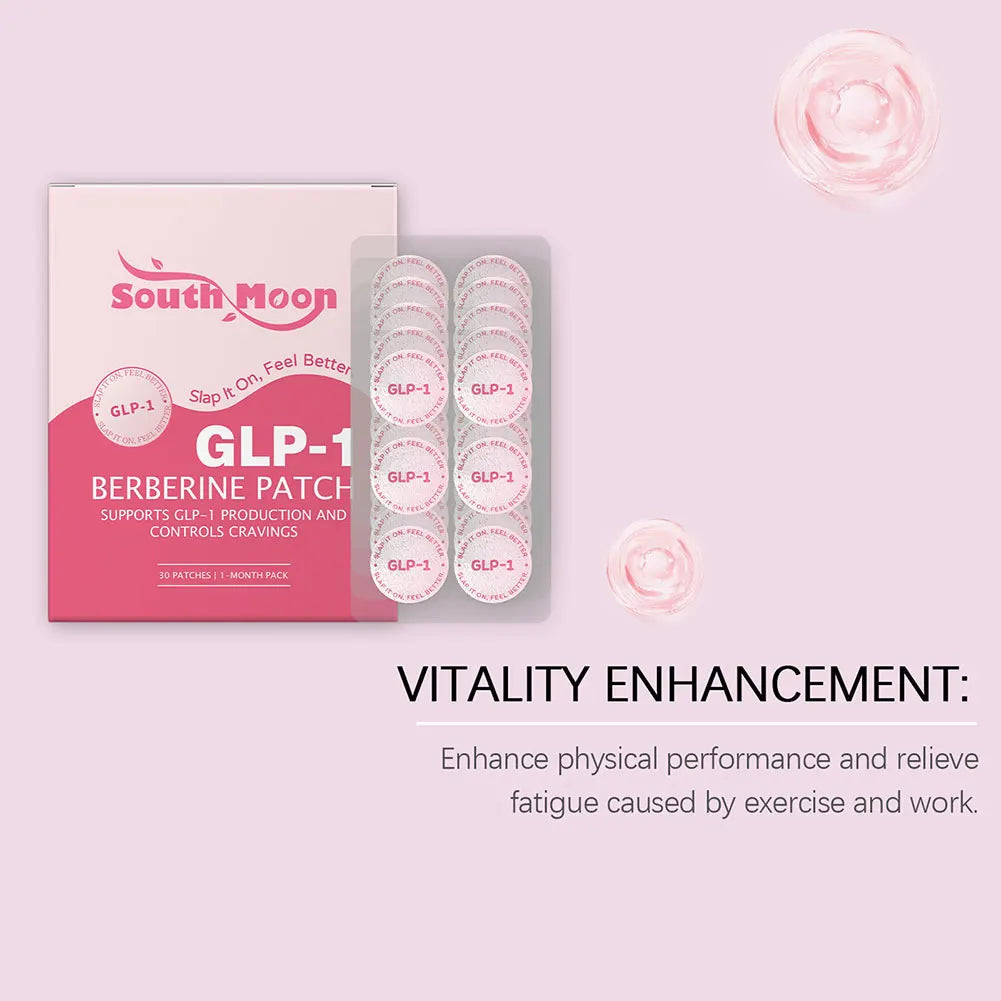 GLP-1 Patches - Berberine Patch Supports & Controls Cravings Sqin Med by Nurse Faye