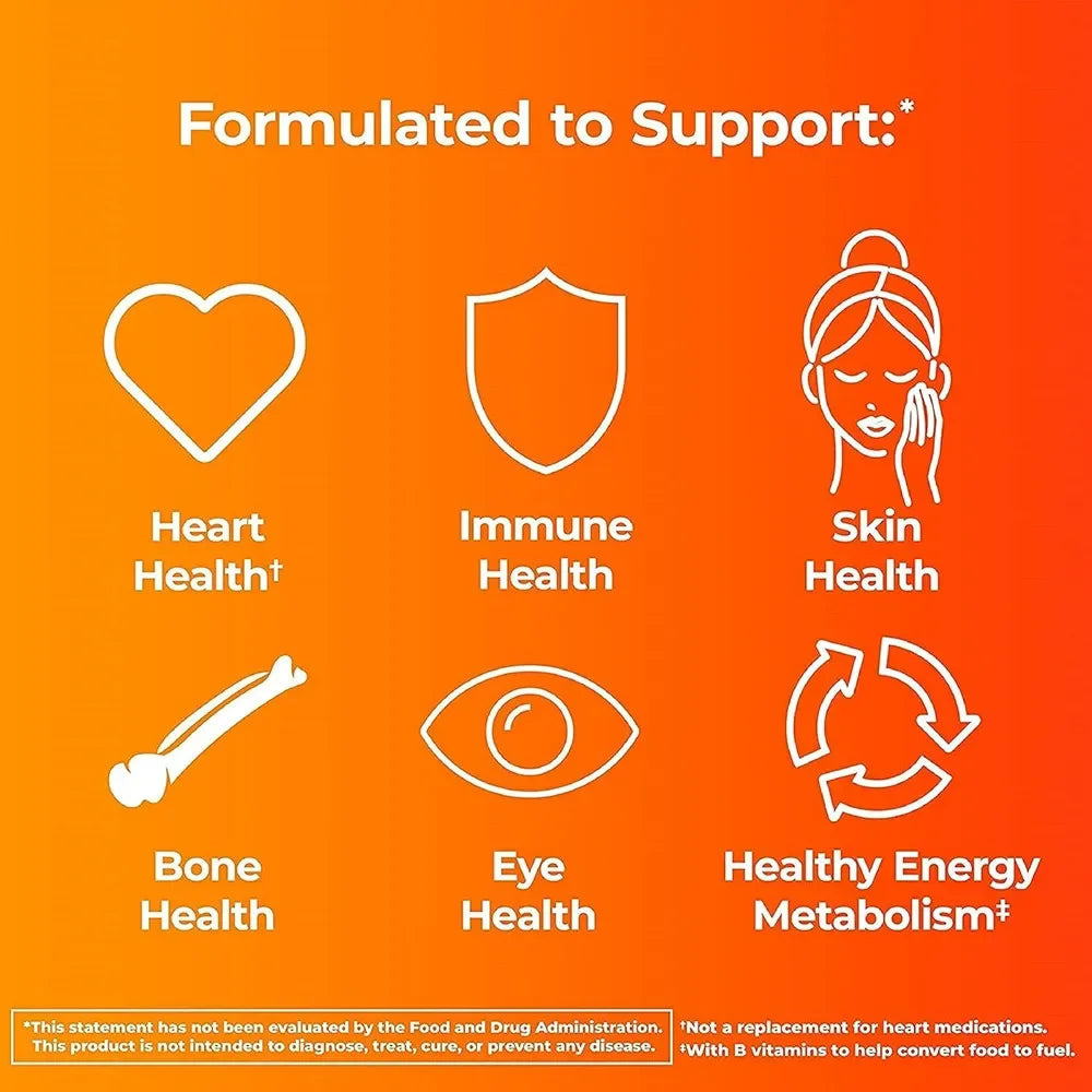 30 Patches Womens Multivitamin Transdermal Patches With Vitamin A, B , C, D, And E, Calcium And Magnesium, Immune Support Sqin Med by Nurse Faye